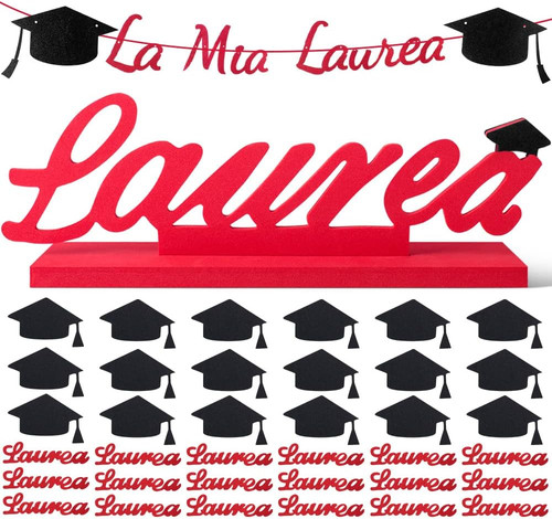Decorazioni laurea tavolo - decorazioni,