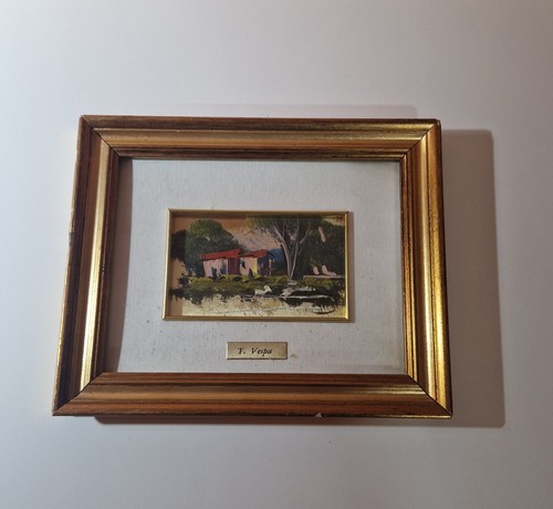 Quadro miniatura vespa - quadro,