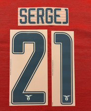 KIT SERGEJ 21 BLU  X MAGLIA CALCIO LAZIO NUOVO