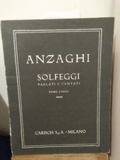 2 MANUALI DI MUSICA ANZAGHI  (TEORIA MUSICALE-SOLFEGGI)