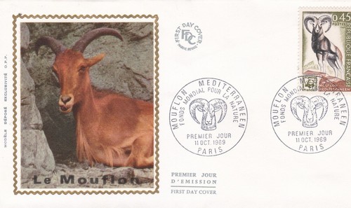 Francia 1969 fdc muflone - 1969,