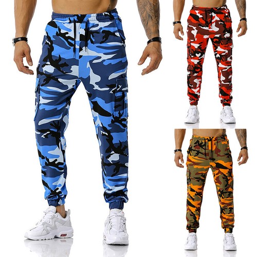 Pantaloni cargo mimetici - pantaloni,