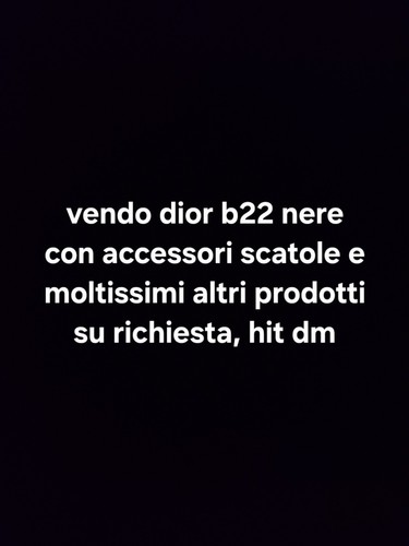 Dior b22 nere - dior,