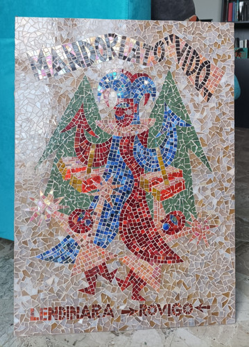 Mosaico mandorlato vido fatto - mosaico,