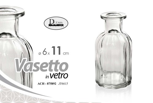Vaso vasetto bottiglia vetro - vaso,