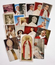 Lotto santini Papa Paolo VI