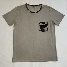 T-shirt cotone grigio nuova