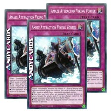 3x AMAZE ATTRACTION VIKING VORTEX (Vortice Vichinga) • Comune • DAMA EN076