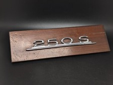 MERCEDES 250 S LOGO SIGLA EMBLEMA FREGIO STEMMA SCRITTA TARGHETTA BADGE TARGA