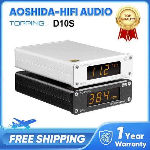 Topping d10s dac - hifi, usb