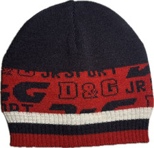 D&G Baby - Cappello - Dolce & Gabbana Junior 6-18 mo blu calza berretto