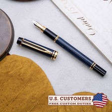 Waterman - Rhapsody Blue - penna stilografica - pennino M 18k