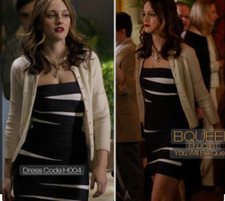 Abito Herve Leger taglia L uk 12 anche Blair Waldorf Gossip Girl
