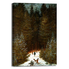 Caspar cacciatore nella foresta quadro stampa tela dipinto telaio arredo casa