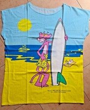 T-shirt Pink Panther Hawaii 1984 vintage bellissima stampa fronte e retro ultra rara