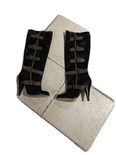 STIVALE MARRONE DONNA TACCO