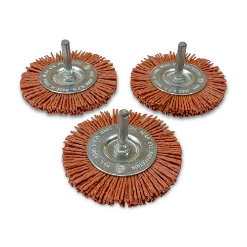 Spazzola piatta nylon - , gambo