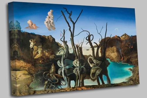 Salvador dalì quadro stampa - -,