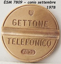 1978 GETTONE TELEFONICO ESM