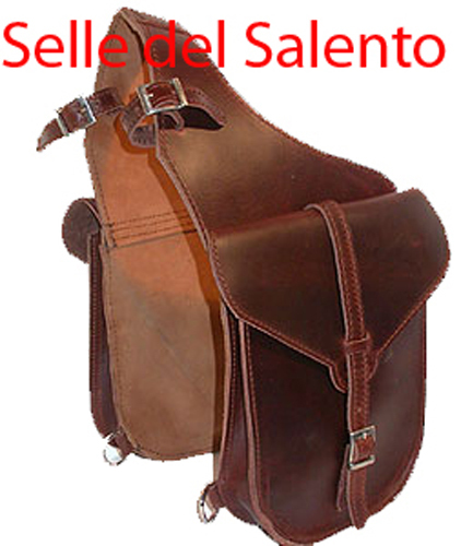 Bisaccia anteriore pelle x - anteriore,