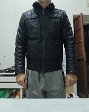 Vintage giubbotto uomo iceberg misura L Similpelle 