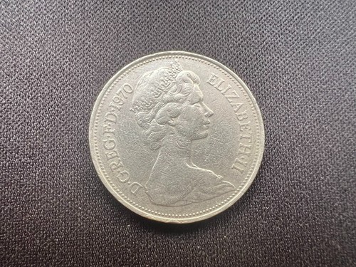 New pence 1970 elizabeth - new,
