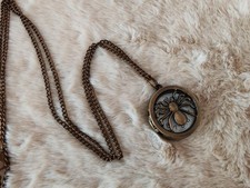 Collana orologio spider in