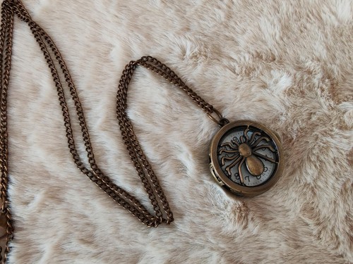 Collana orologio spider - , in