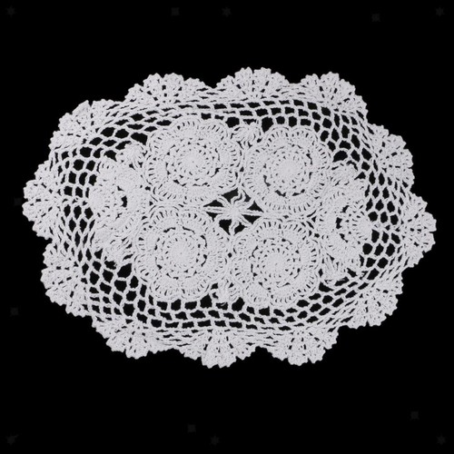 Centrotavola ovale cotone - centrotavola, in