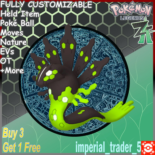 Pokémon leggende zygarde - leggende,