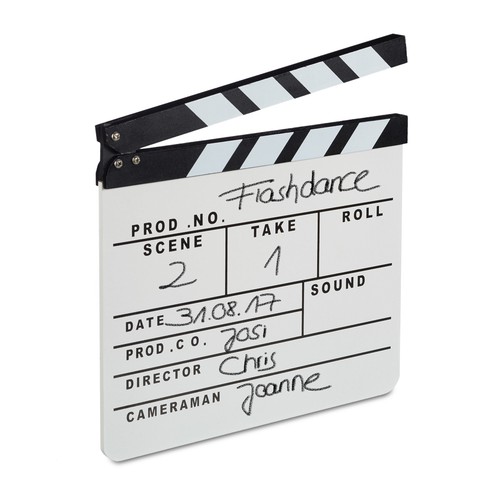 Ciak cinematografico bianco