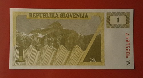 Banconota tolar 1990 - 1,