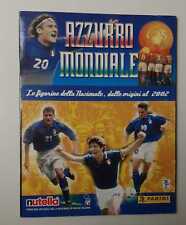 Album AZZURRO MONDIALE 2002  PANINI NUTELLA LE FIGURINE DELLA NAZIONALE CALCIO