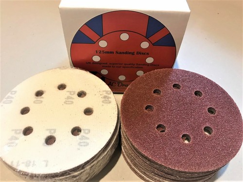Dischi abrasivi forati 125 - , mm