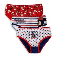 Slip Disney Minnie Mouse 3 pezzi ufficiale bimba shorties mutandine intimo 4831