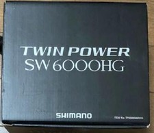 Mulinello da spinning Shimano Twin Power SW 21 6000HG NUOVO dal Giappone