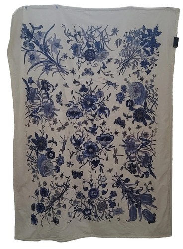 Gucci coperta stampa - stampa, floreale