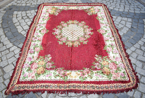 Tappeto copriletto vintage - , in