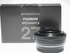 Fujifilm XF 27mm f/2,8 R nero