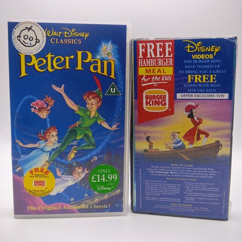 Peter pan vhs new - peter,