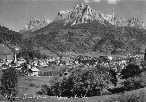 Cartolina fiera primiero - cartolina,