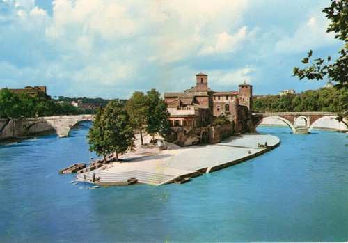 Roma isola tiberina non - roma,