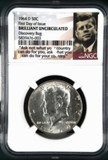 Mezzo dollaro Kennedy 1964 D