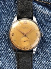 Invicta Calatrava Incabloc-Incastar Jumbo Watch Vintage Not Working For Parts