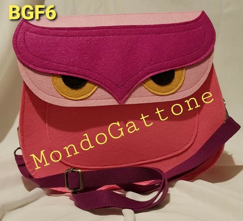 Borsa gufo pannolenci