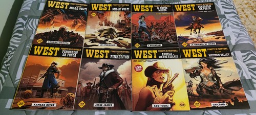 Lotto nuovi fumetti west - lotto, 8