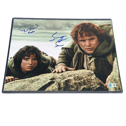 Foto firmata elijah wood - elijah, &