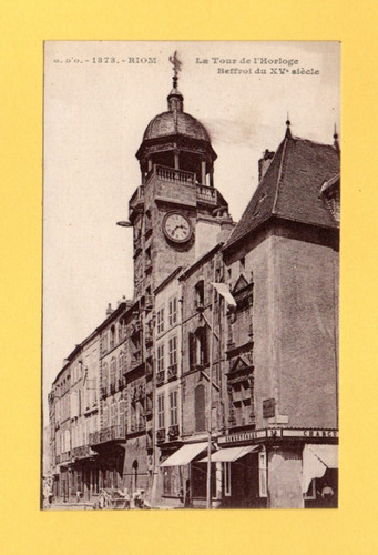 Riom torre dell - la, dell'orologio