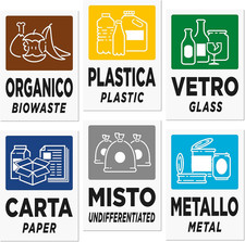 6 Adesivi GRANDI XL per