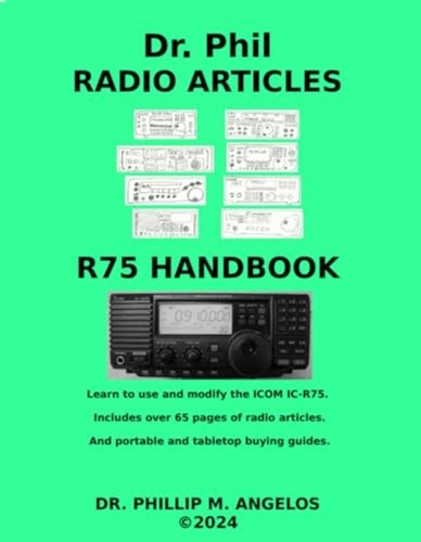 Icom r75 handbook - and, radio